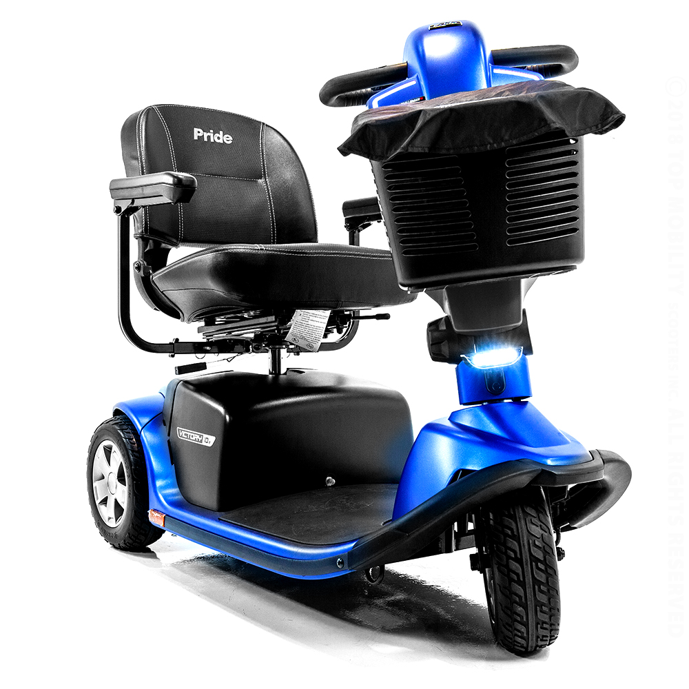 Pride SC6102 Victory® 10.2 3-Wheel Mobility Scooter