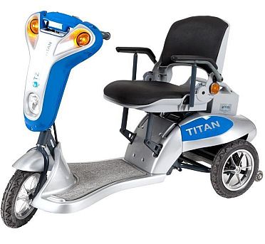 Titan Folding 3-Wheel Scooter