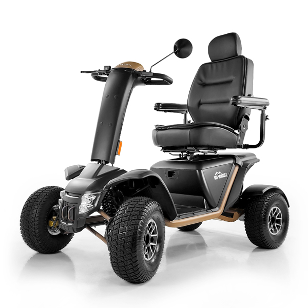 Pride BA400-Baja® Wrangler® 2- 4-Wheel Outdoor Mobility Scooter