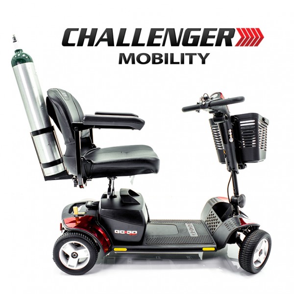 Oxygen Tank Holder For Scooter or Power Chair by Challenger Mobility